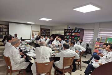 جلسه روند پوروپوزال فلوشیپ ها جهت پژوهش وتحقیقات مورخ 1404/11/08 با حضور آقای دکترباقری  و آقای دکتر نجد ساعت 7 صبح تشکیل گردید.